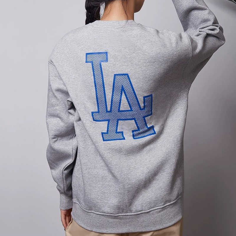 纽亦华男女圆领卫衣加绒套头衫