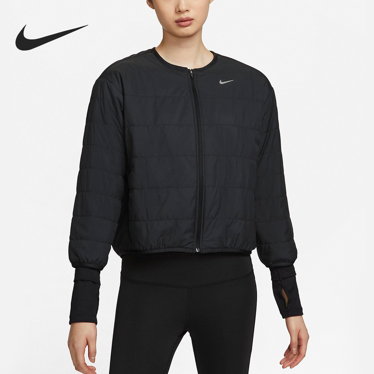 Nike耐克女子保暖拇指扣棉服