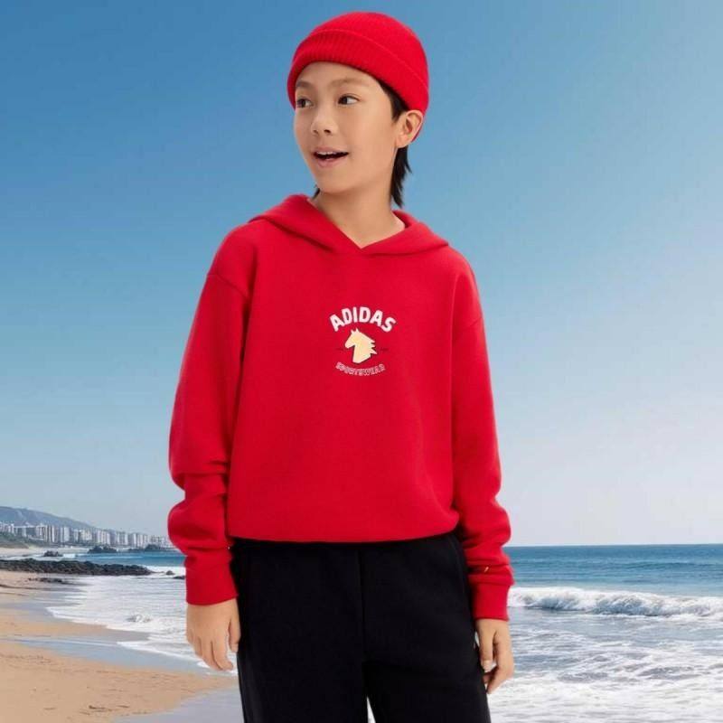 阿迪达斯儿童套装运动休闲套服
