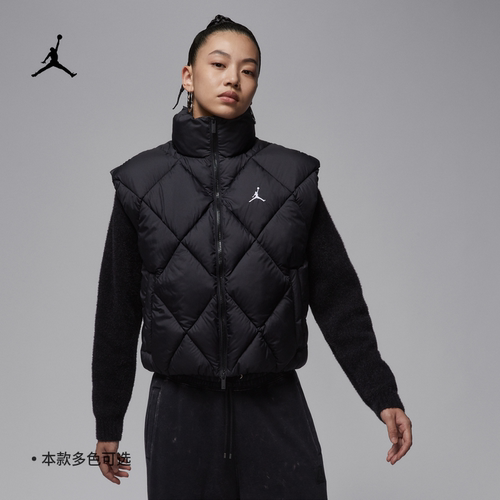 乔丹JORDAN女子立领棉服马甲