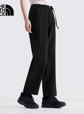 TheNorthFace北面户外女25新款防泼水透气休闲徒步登山软壳裤8BWG