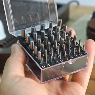 手工具测孔用塞规多尺寸针规打孔螺母胶塞测量43规格精度-30微米