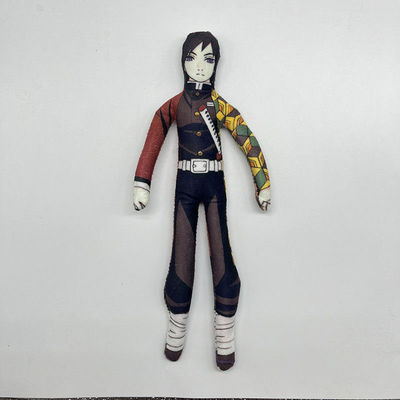 鬼灭之刃抽象玩偶弥豆子炭治郎善逸老鼠干二次元铁丝骨架可凹造型