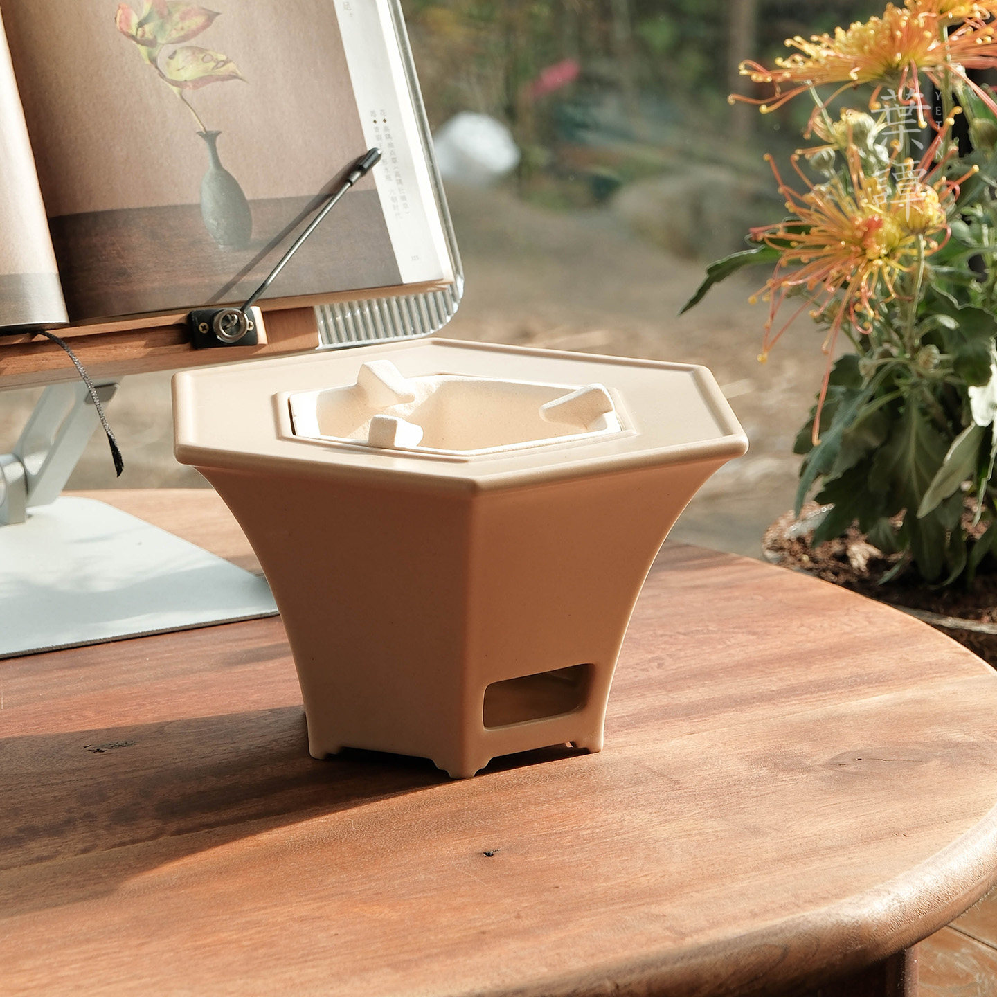 叶谭 天野六合煮茶炉 景德镇陶瓷碳炉耐热防爆围炉煮茶冬日家用,餐饮具,煮茶炉,淘宝优惠券,粉丝福利购,淘宝优惠卷