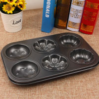 Large and small flat-bottomed round 6/12 cake molds, shell-shaped/flower-shaped cake molds thumbnail 7