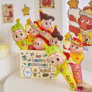 可爱新款 饰 星星人物手持棒气球儿童幼儿小朋友卡通派对气球场景装