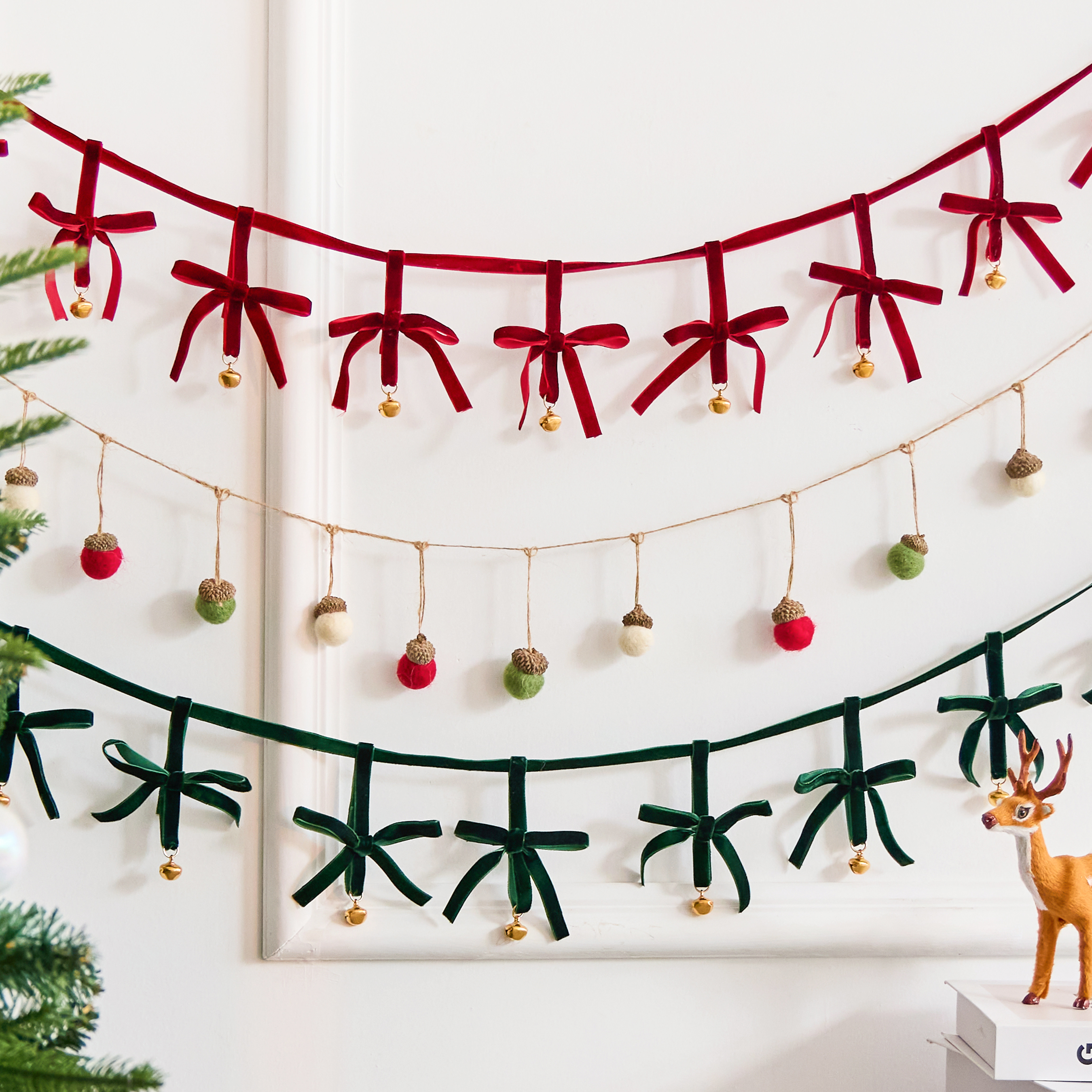 圣诞节日派对氛围拉花