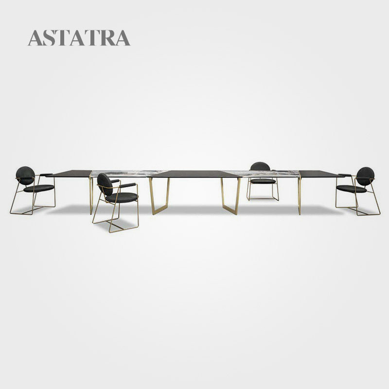 Italian table baxter modern Simplicity Marble Light extravagance Stainless steel Dining Table designer furniturein the Residential furniture , Tables , Dining table  category - from Buy2taobao.com to provide professional Taobao agent buy service