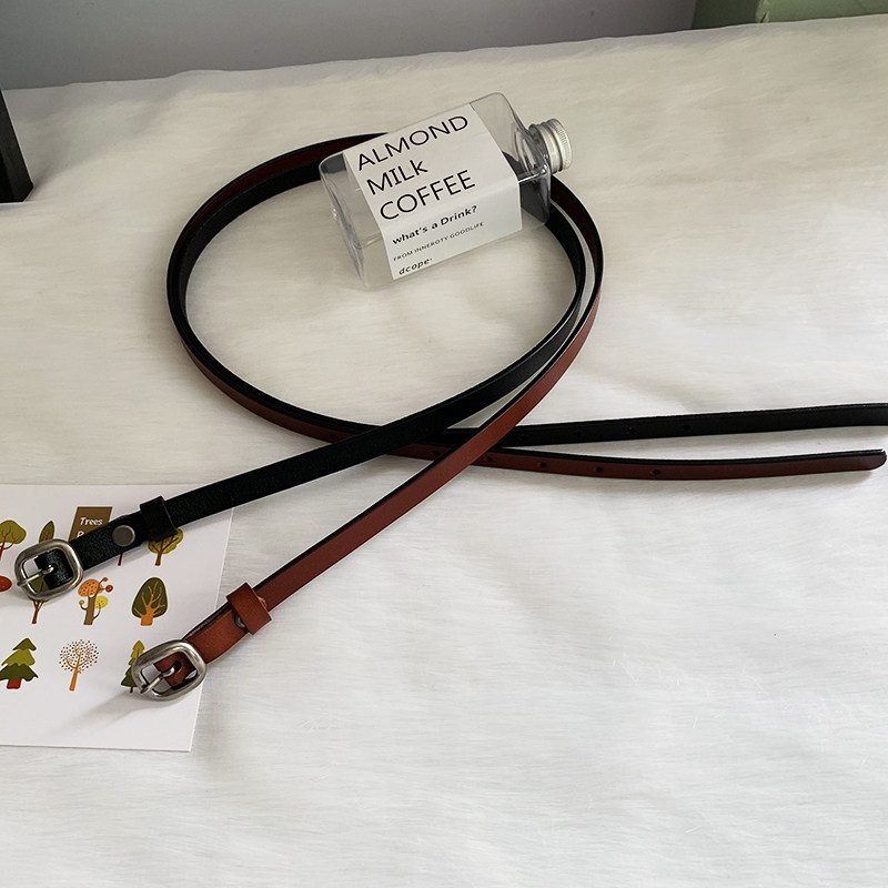 复古小皮带女真皮韩国 打结细腰带百搭配裙子腰链简约装饰连衣裙,服饰配件/皮带/帽子/围巾,腰带/皮带/腰链,淘宝优惠券,粉丝福利购,淘宝优惠卷