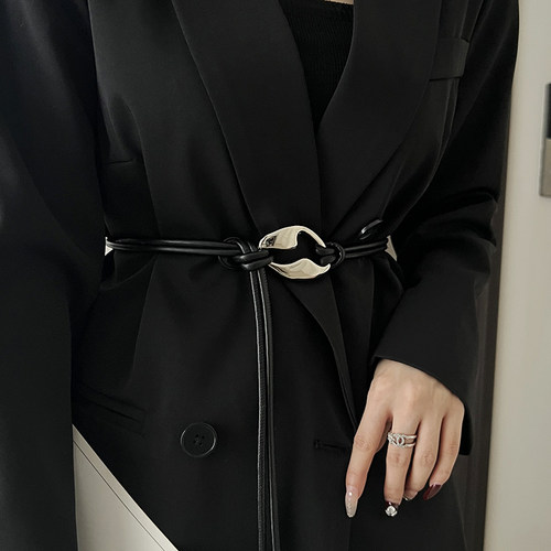 新款装饰细腰带搭配衣服裙子