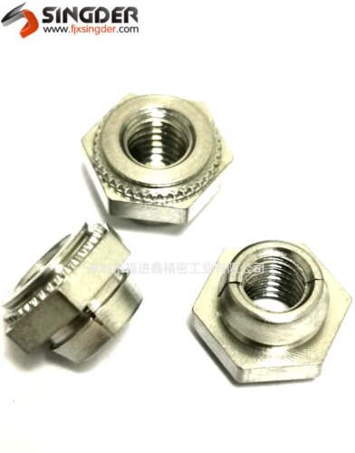 不锈钢自锁螺母LKS-032/832-440/M3/M4/M5-1/-2 压铆自锁螺母