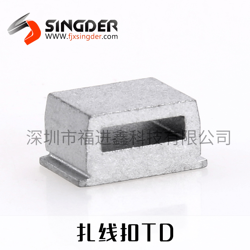 TD-60-6镀达克罗 TD扎线扣 直角线扣 厂家直销