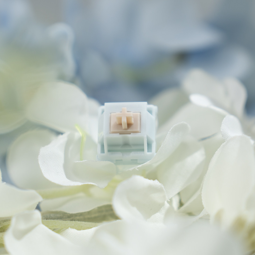 HMX雨花轴45gf 线形轴五脚轴加长弹簧机械轴体轴轴热插拔