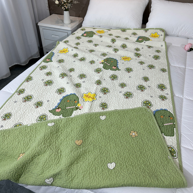 两面纯棉单人床学生宿舍床盖上下铺夹棉床单老人可洗隔脏垫沙发垫,床上用品,床盖,淘宝优惠券,粉丝福利购,淘宝优惠卷