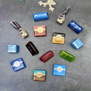 现货意大利进口闻绮Venchi66%牛轧糖榛子碎巧克力100%黑巧零食