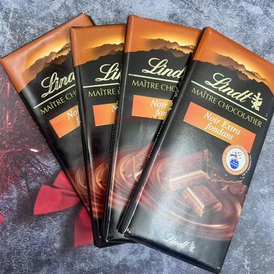 瑞士莲黑巧海盐焦糖黑巧排块