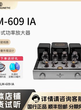 Line Magnetic丽磁胆机功放LM-609IA 电子管300B真空管单端合并机