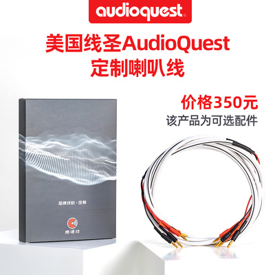 乐颂坊定制 Audioquest 线圣AQ 音箱线 喇叭线 2.5米