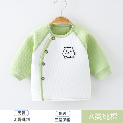 无骨纯棉秋冬婴儿保暖衣服