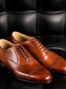 新款 Barker Midhurst_G 英国名鞋 男士固特异手工牛津皮鞋 2色