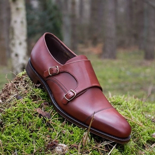 LOAKE Wensum_F 1880 Legacy 英国名鞋 男士手工固特异孟克鞋 3色