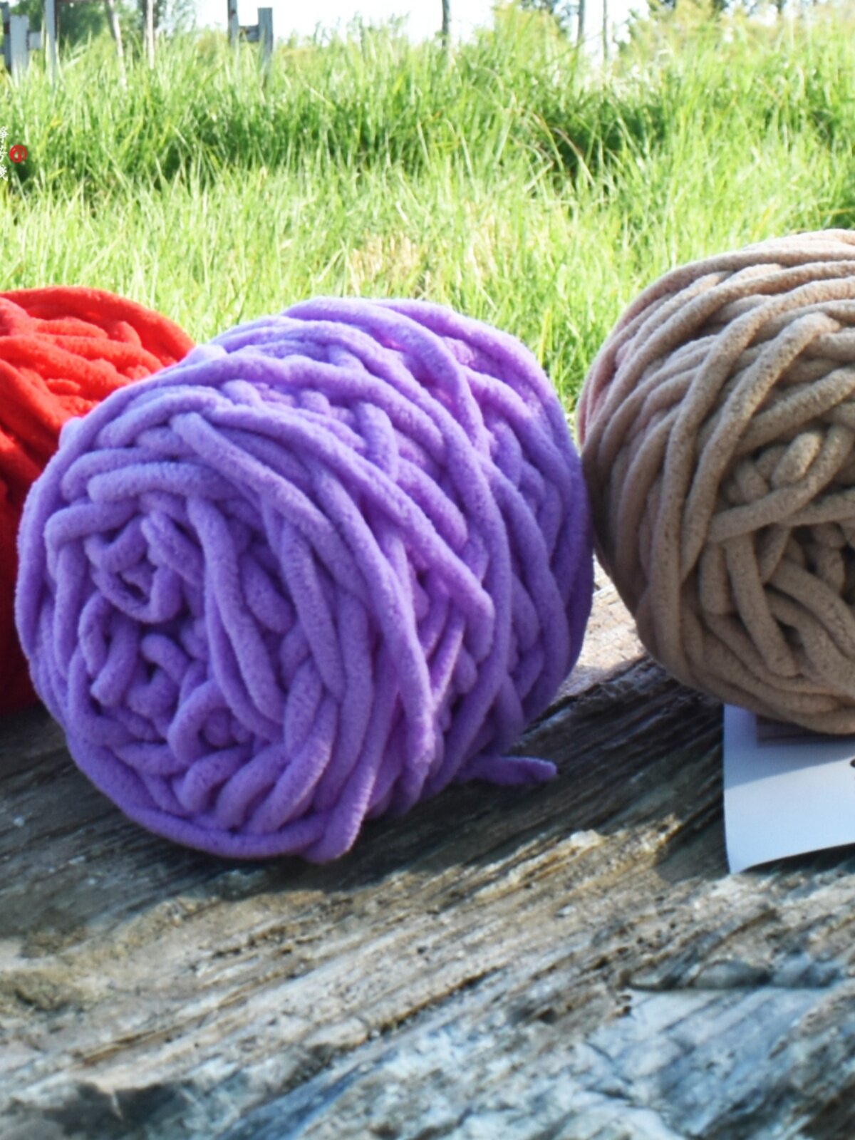 2两小冰条线粗毛线团勾拖鞋子手工编织围巾钩针diy包包玩偶宝宝线