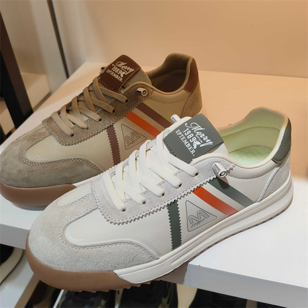 实体店田鞋2025秋德训鞋男轻便百搭休闲运动鞋舒适板鞋古米谷7722