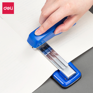 中缝订书机 旋转订书机 0414S 得力旋转订书机可订50张