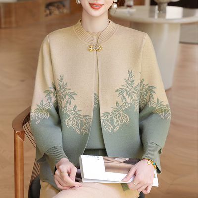 柔软亲肤宽松遮肚洋气2件套装