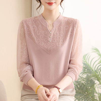 纱袖拼接柔软亲肤上衣送运险