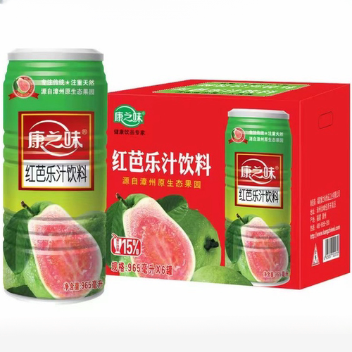 康之味红芭乐汁番石榴汁饮料厦门