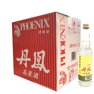 亚洲酿酒出品厦门丹凤高梁酒53度清香型500ml*12瓶白酒丹凤米酒