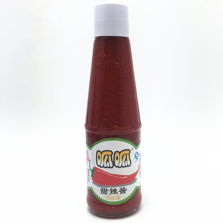 厦门特产呱呱甜辣酱225g海蛎煎烧肉粽沙县小吃店餐饮蘸酱2瓶包邮