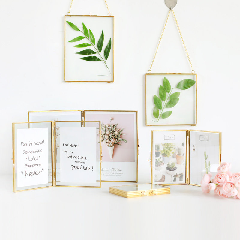 Wind moans originality fold Wall hanging Glass Photo Frame Swing sets Herbarium Frame Open House designin the Home accessories , Frame/Frames  category - from Buy2taobao.com to provide professional Taobao agent buy service
