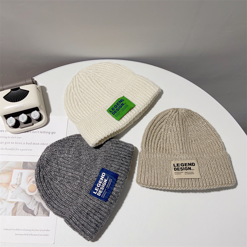 很柔软戴着舒服针织帽