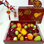 公司节日团购混装 海南特色当季 水果礼盒礼包拼装 热带水果礼盒