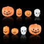 Trang trí Halloween Đạo cụ Mini Night Light Trang trí Pumpkin Light Light Glowing Shiny Flash Lantern - Sản phẩm Đảng / Magic / Hiệu suất đồ hóa trang cho bé