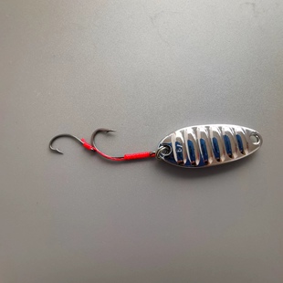 平振双钩亮片马口白条翘嘴专用小亮片餐条微物亮片平振子母钩