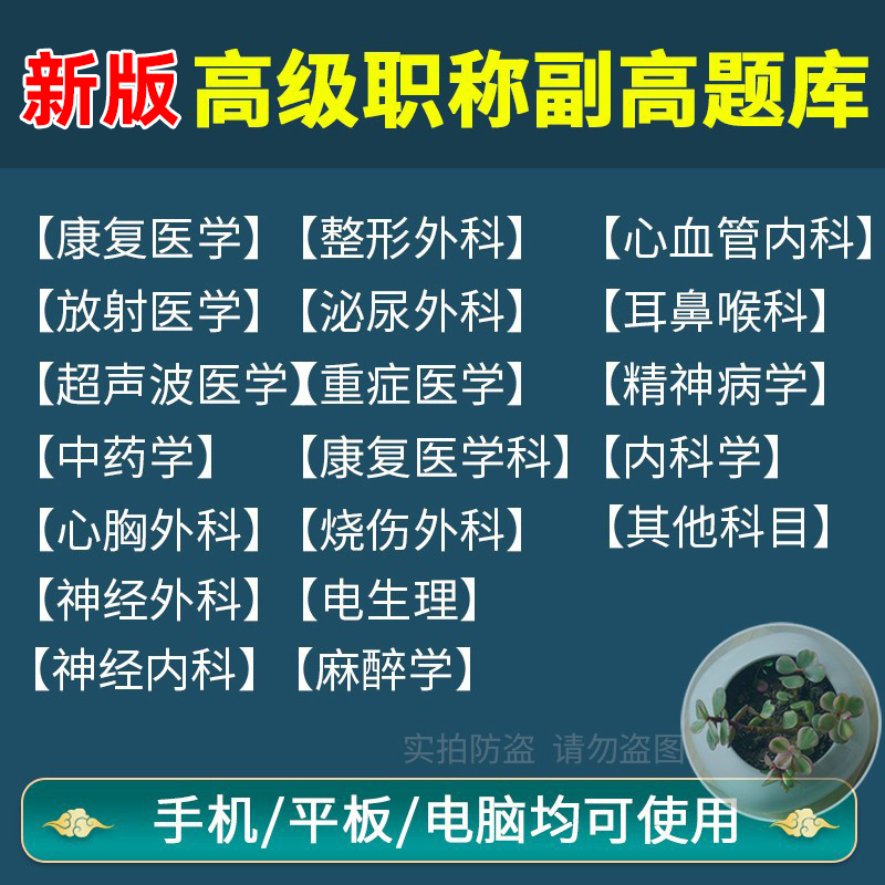 2024年医学高级职称副高级考试题库副高题库课程内外妇儿烧伤重症