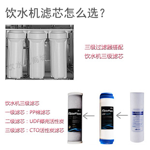 艾龙饮水机过滤芯 新泽泉直饮机学校 工厂直饮机滤芯 三级过滤芯