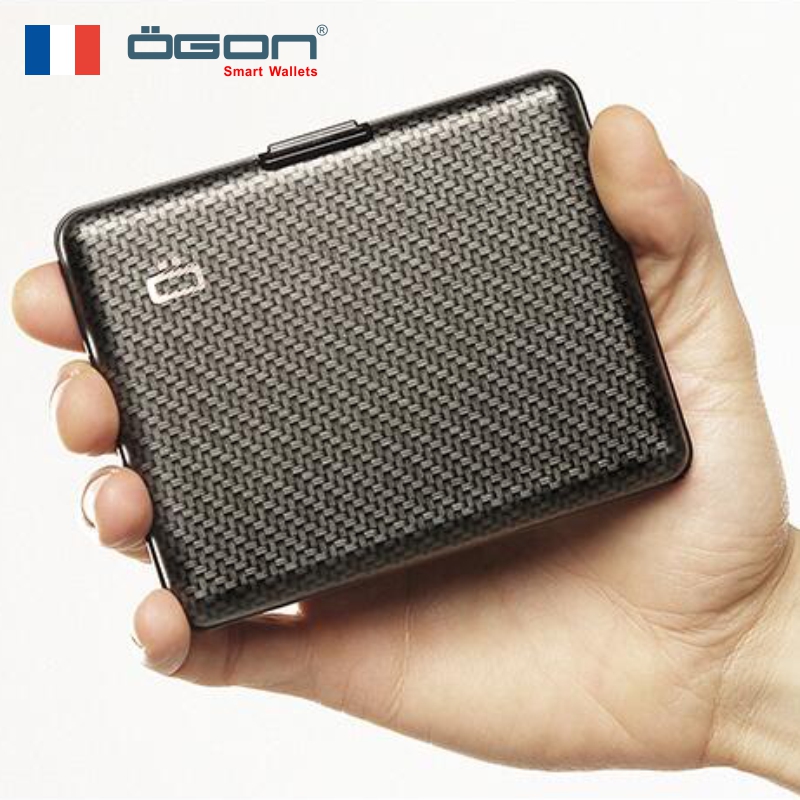 OGON·¨¹ú½ø¿ÚÂÁÖÆÌ¼ÏËÎ¬ÎÆ½ðÊô¿¨°üÇ®°ü³¬±¡´óÈÝÁ¿·À´Å·ÀµÁrfidÄÐ