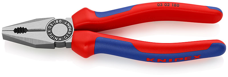 进口德国 凯尼派克KNIPEX 钢丝钳 平口钳 老虎钳 03 02 180 五金/工具 钢丝钳 原图主图