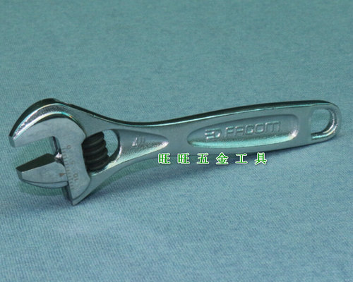 进口法国FACOM法贡  113A.4 6 8 10 12C 寸镀铬活动扳手 活扳手