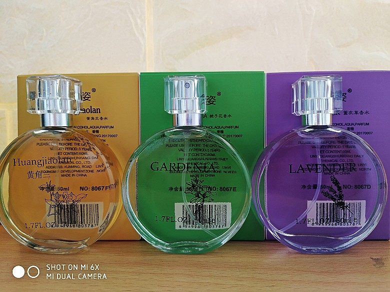 正品露兰姿50ml女士花香香水清淡持久黄角兰栀子花薰衣草学生家居