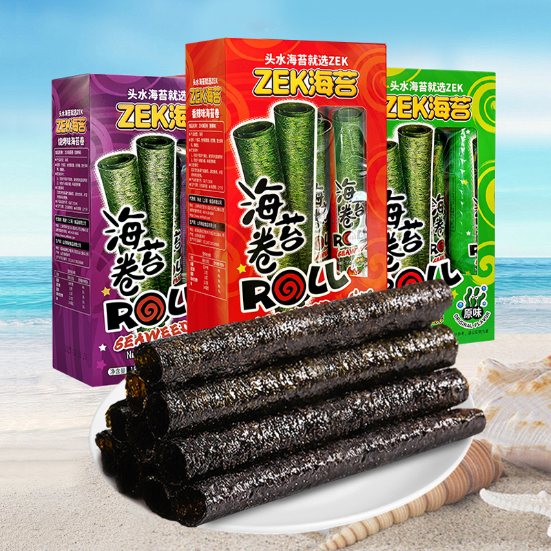 ZEK空心海苔卷18g*4