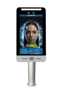 人行通道闸人脸识别门禁刷脸考勤门禁系统通道闸一体机