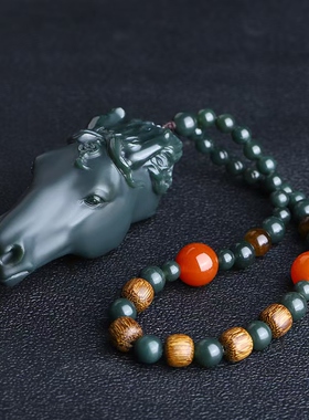 马头手把件新疆和田玉支持复检