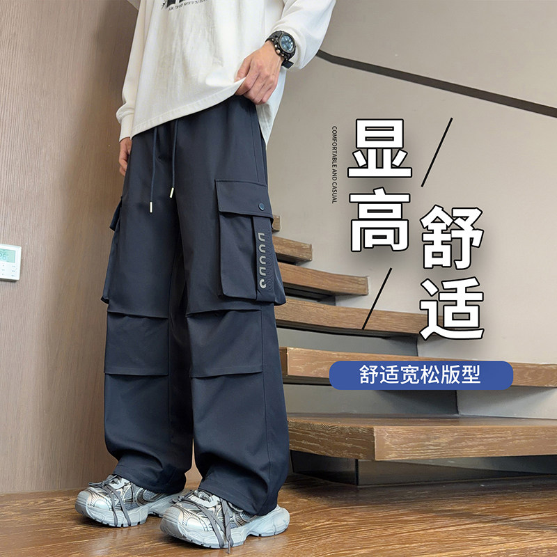 春秋青少年大童工装长裤男孩休闲