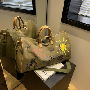 2026新款潮牌大容量旅行包男款手提行李包女短途出差旅游健身包