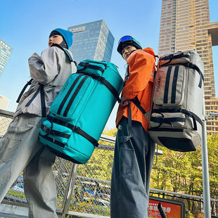 2025新款潮牌大容量旅行包男款滑雪包行李包女短途出差旅游收纳